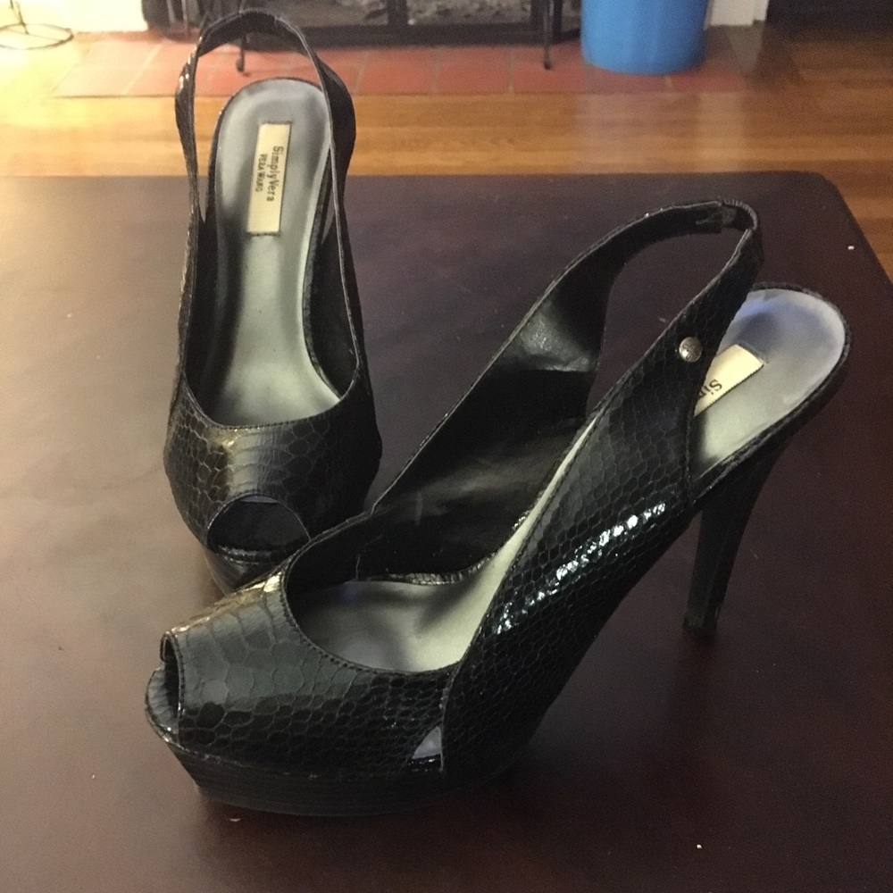 Peep Toe Heels